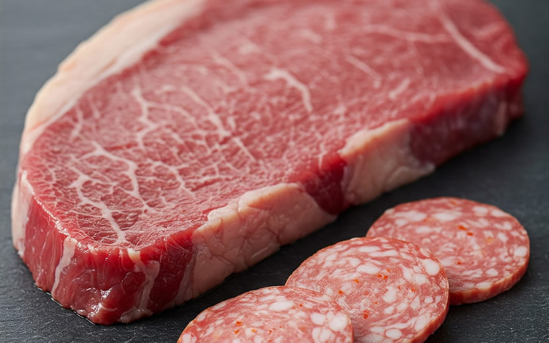 Picanha e acompanhamentos na pedra sabão